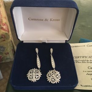 Camrose and Kross Winter Crystal Earrings