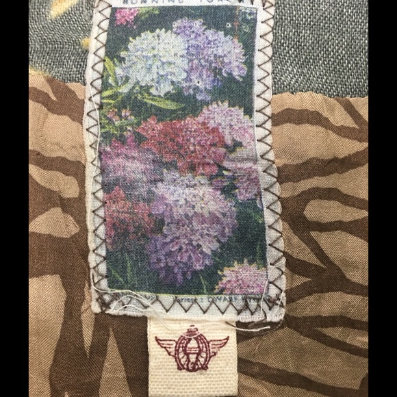 Burning Torch linen blazer//sz XS/S - Picture 3 of 3