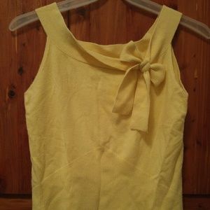 Yellow Sweater Tank