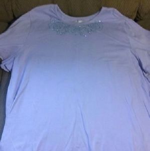 Liz & Me Sport, womens tshirt with embellishment