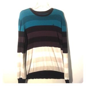 Hurley stripped sweater