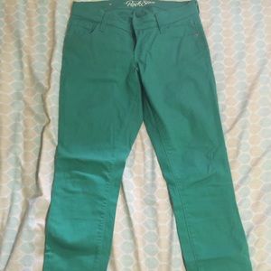 Green pants