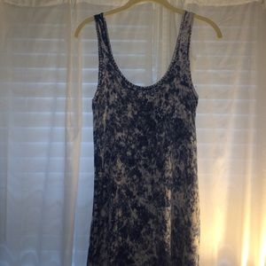 Bycorpus acid wash high low dress