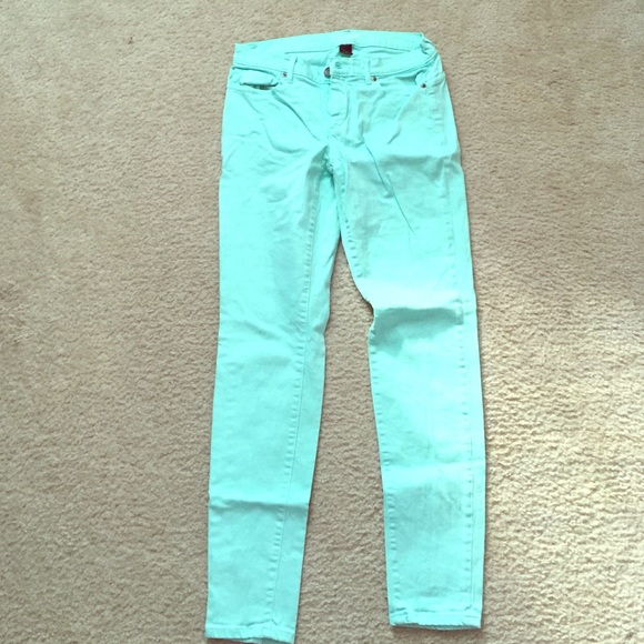 Victoria's Secret mint jeans
