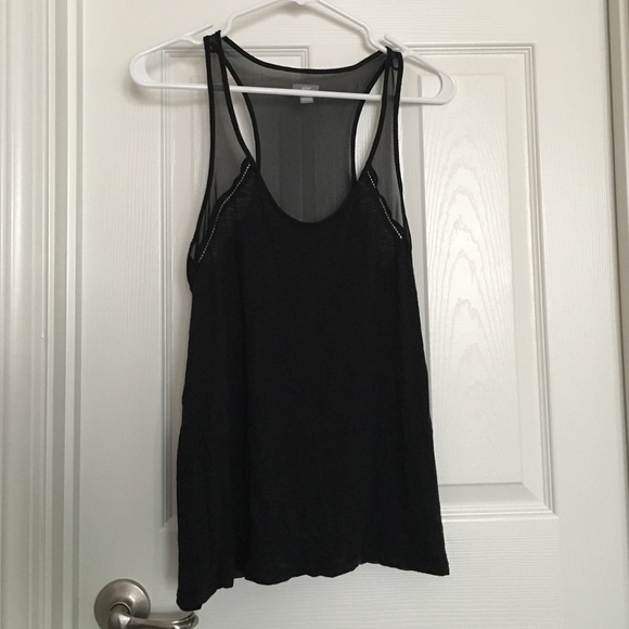 Dark blue American Eagle tank w/ see-through back