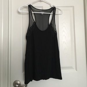 Dark blue American Eagle tank w/ see-through back