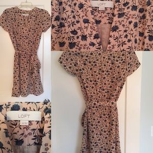 Floral Ann Taylor- LOFT dress