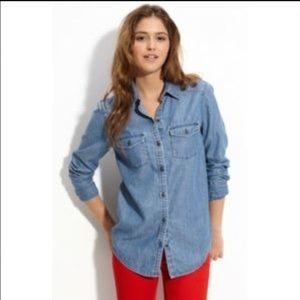 Nordstrom classic chambray shirt from Rubbish