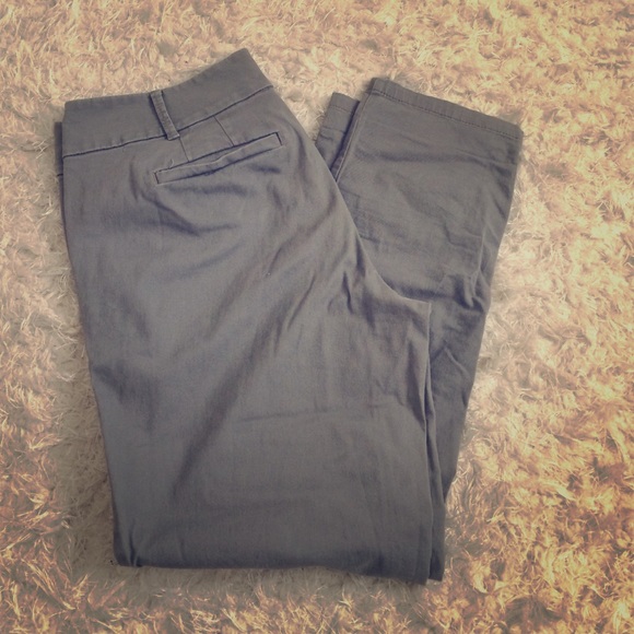 Cropped ankle dress pants