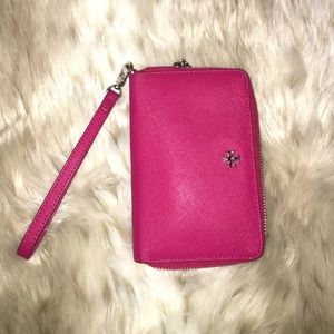 Pink TORY wristlet!