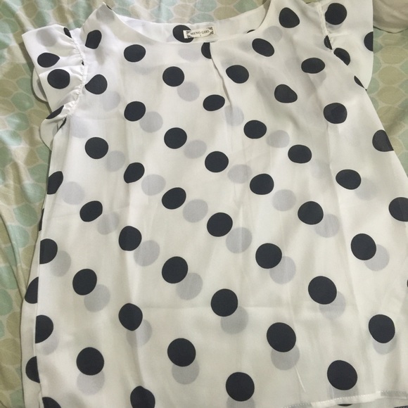 Polka dot shirt