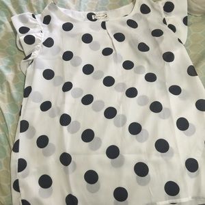 Polka dot shirt