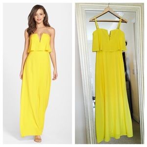 BCBG Yellow Dress