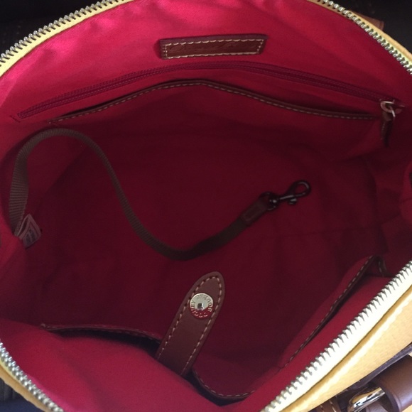 Dooney & Bourke Domed Satchel & Matching Wristlet - Picture 3 of 4