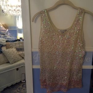 American Rag sequined tank