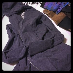 Long sleeve zip up hoodie