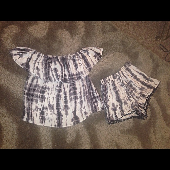 Two-Piece Tie Dye Set