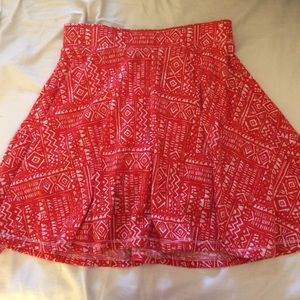 Mossimo tribal skater skirt