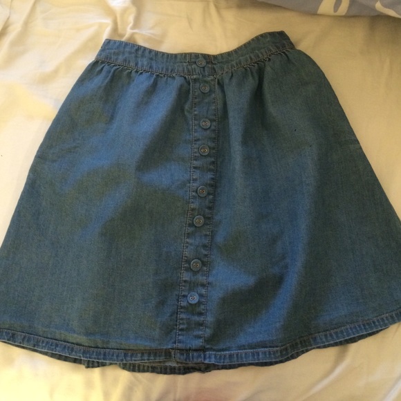 Mossimo chambray skirt