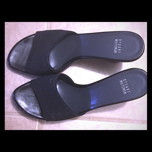 Black classic slides