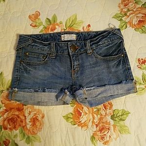 Free People Denim Cutoff Shorts Size 26