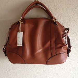 Burnt Sienna brand new handbag