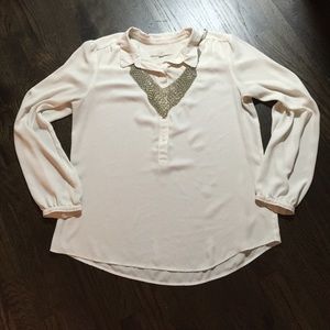 LOFT Ivory Blouse