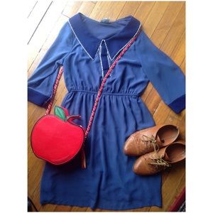 Blueberry Ribbon, Modcloth dress