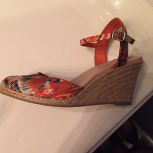 Multi colored espadrilles