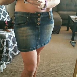 Jean skirt