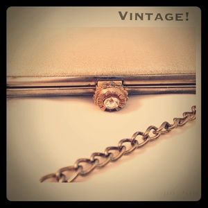 VINTAGE Gold Clutch