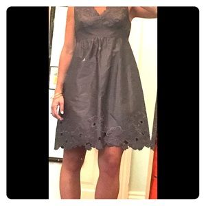 Adrianna Papell sleeveless floral cutout dress