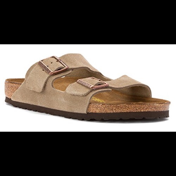 Birkenstock Arizona 2-Strap Suede leather sandal