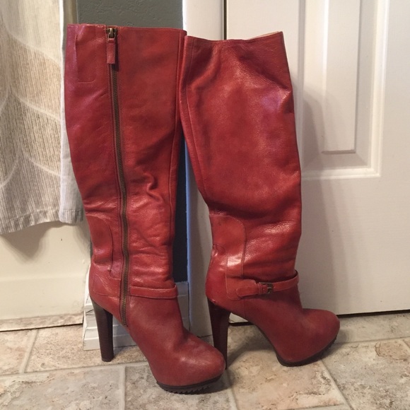 Nine West leather boots
