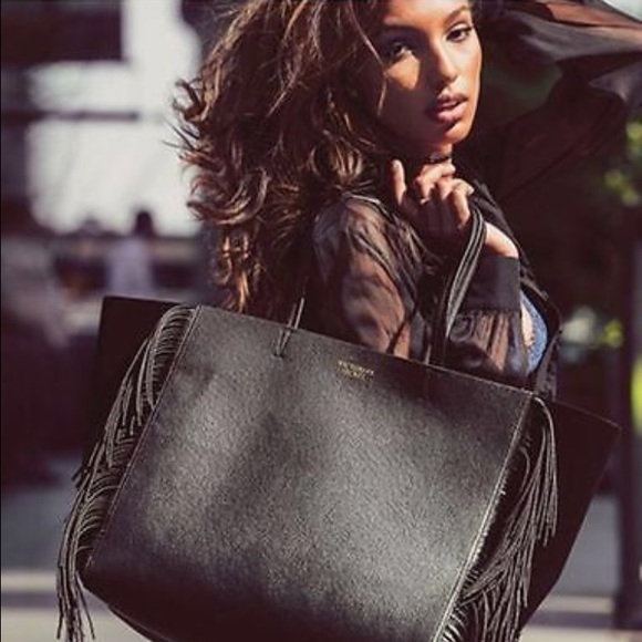 VS fringe tote bag