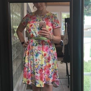 Floral LuLaRoe Unicorn Carley