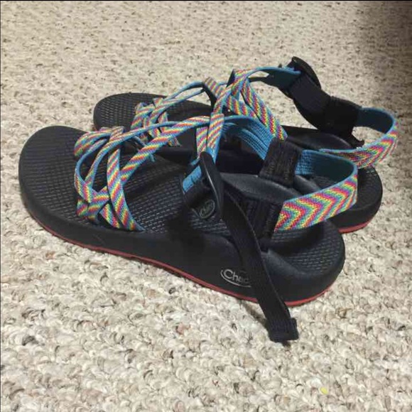 CHACOS **SoLD* Double Straps Sandals Vibram Fiesta - Picture 2 of 4