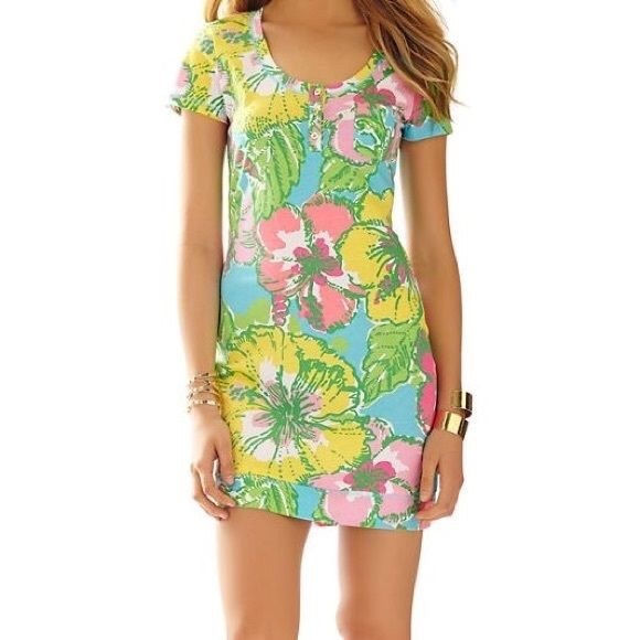 Lilly Pulitzer Big Flirt T-shirt Dress
