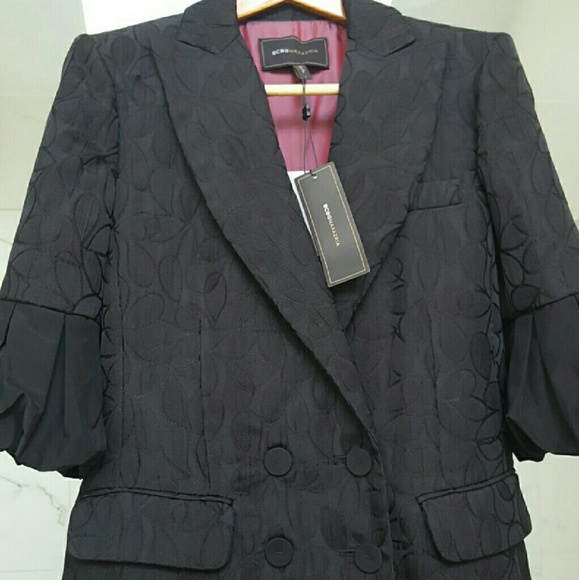 BCBG trumpet bell sleeve  jacket/coat