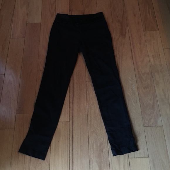 Black Tuxedo Style Pants