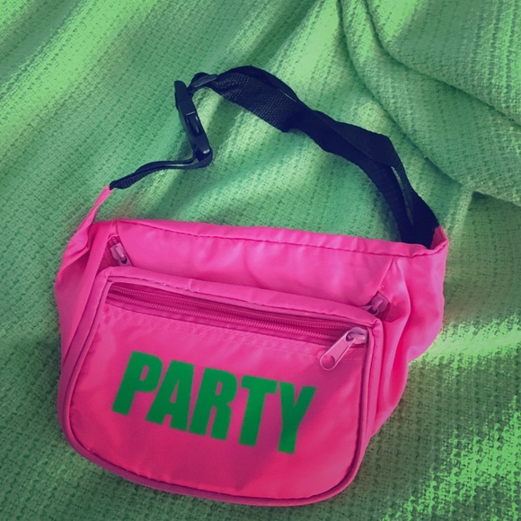 adjustable 'PARTY' fanny pack!