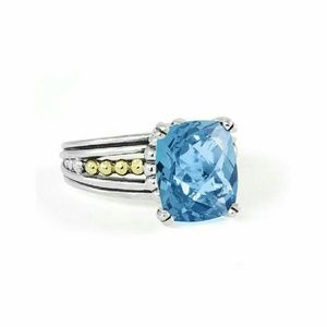LAGOS PRISM BLUE TOPAZ RING