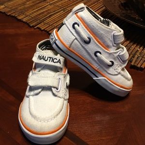 Nautica boys size 5 high tops.
