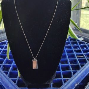 Silpada sterling bar necklace