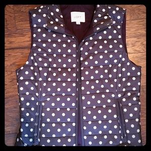 Cute Polka Dot Puffer Vest