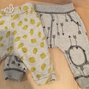 Zara baby harem legging pants 3/6 months