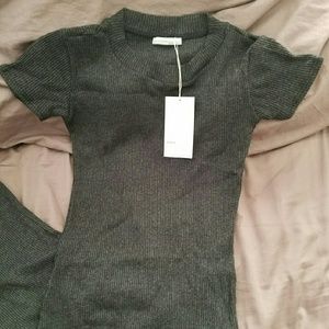 Zara TRF Gray Dress