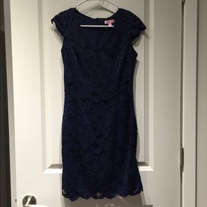 Dixie Lace V-Neck Sheath Lilly Pulitzer Dress