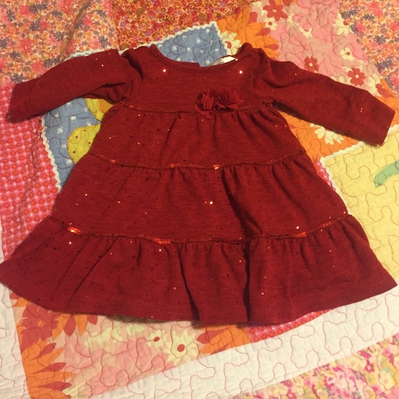 girls 18 month rare editions brand Christmas dress