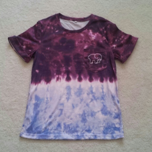 RESERVED Ivory Ella Tie Dye Tee